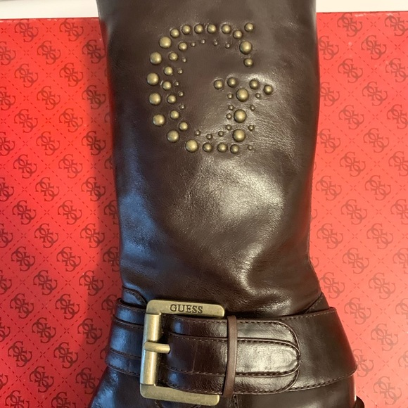 GUESS Brand Lug Sole Boots - Picture 2 of 4